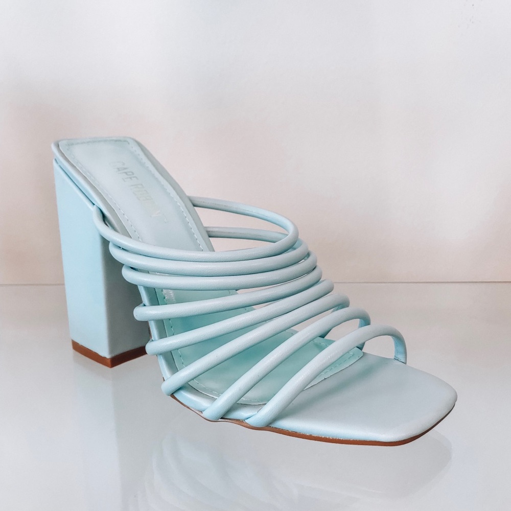 Blue heels